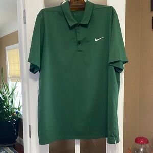 Nike Men's Forest Green Polo Shirt